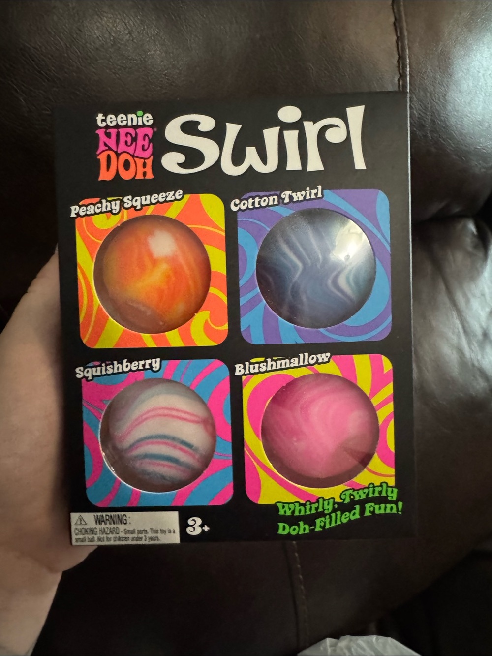 NeeDoh Teenie Swirl 4 pack